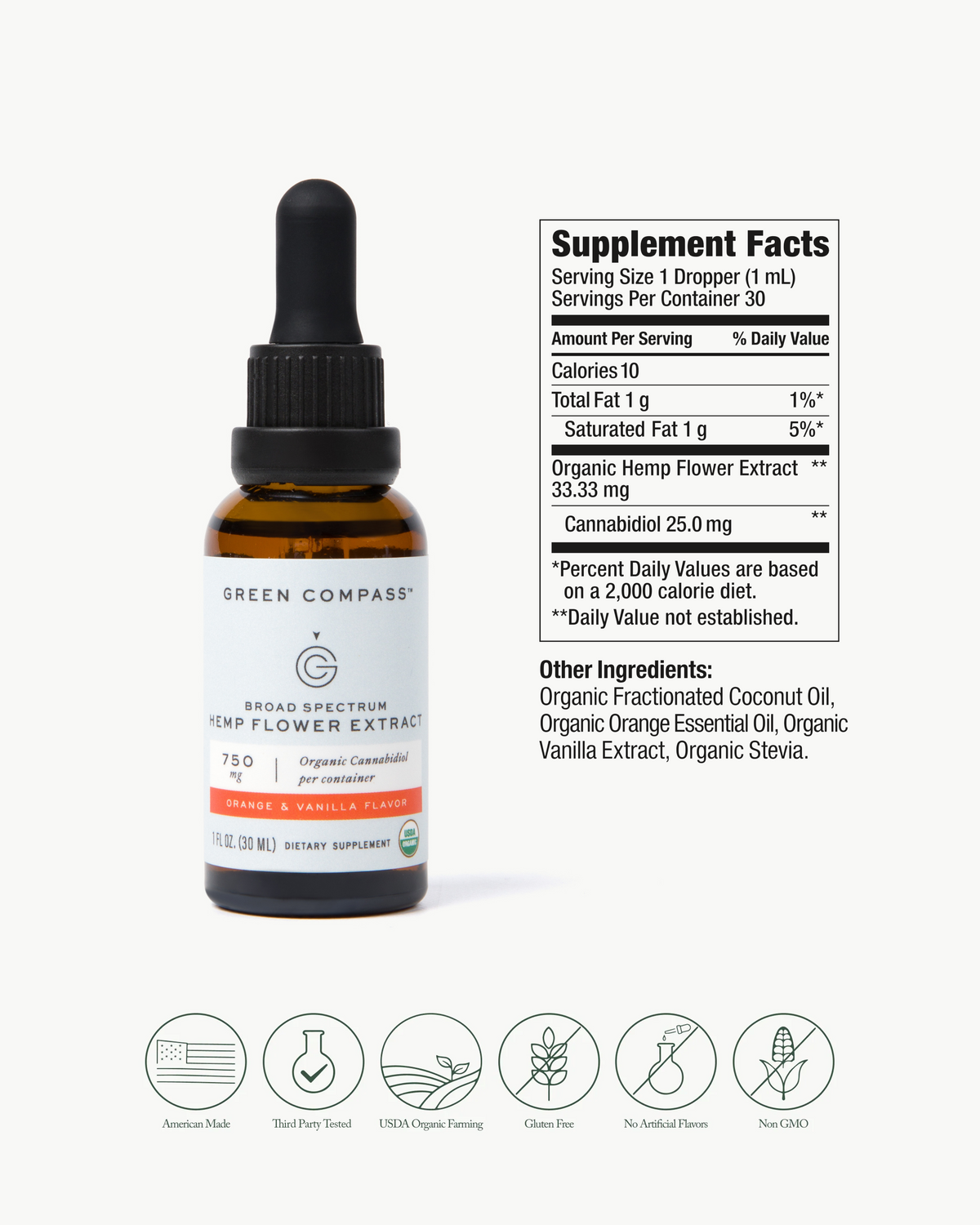 Organic Full Spectrum Tinctures