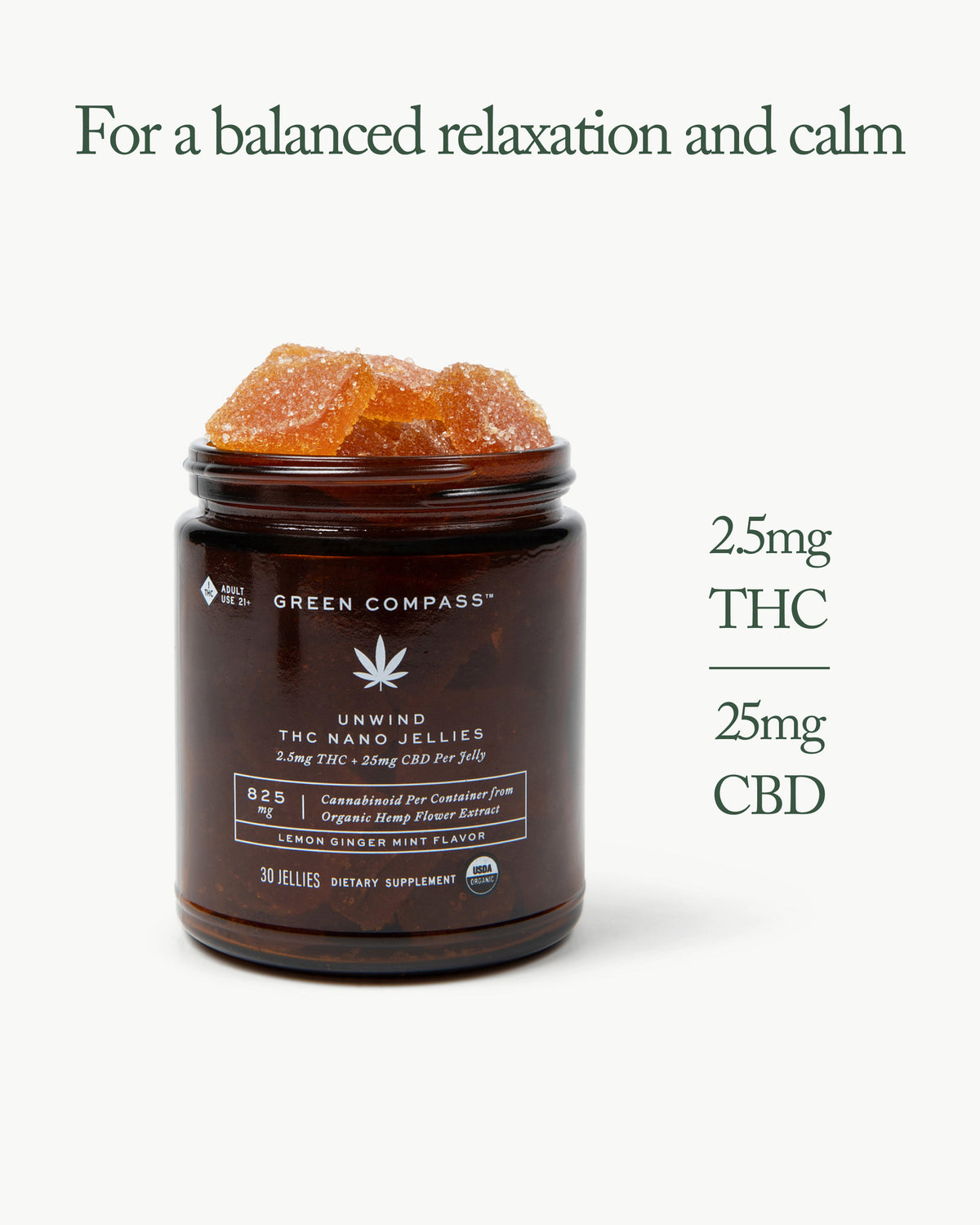 Organic Unwind THC Nano Jellies